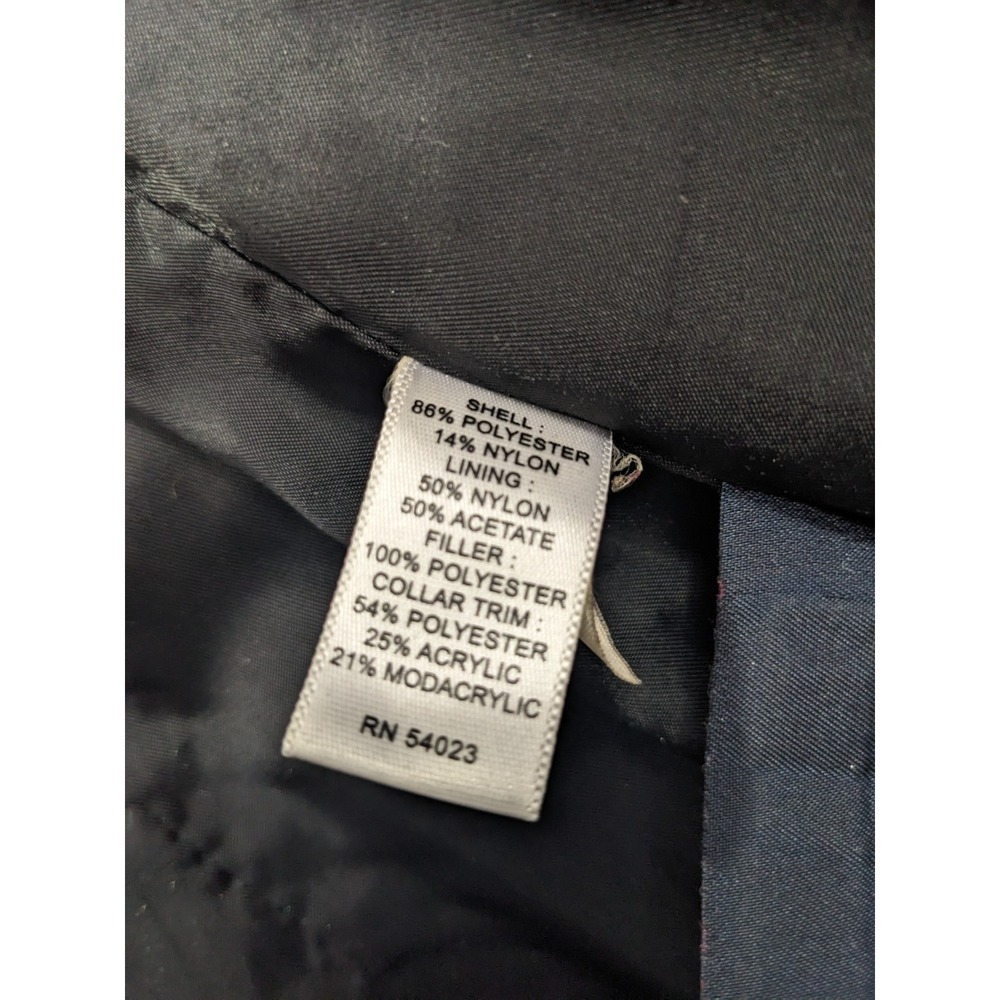 BANANA REPUBLIC Vest Jacket Coat Women‎ S Fleece Collar Classic Preppy Outdoor - Picture 8 of 15